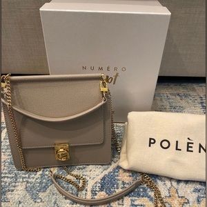 EUC- Polene taupe Numero Sept Mini